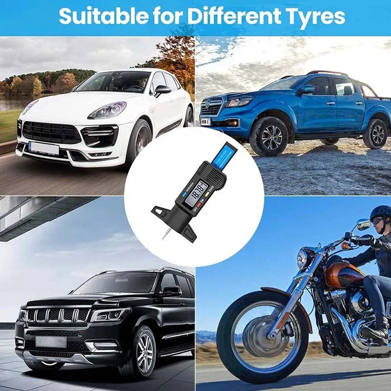 Digital Motorcycle Car Tire Ty - đánh giá và giá Motorcycle Brake Pads